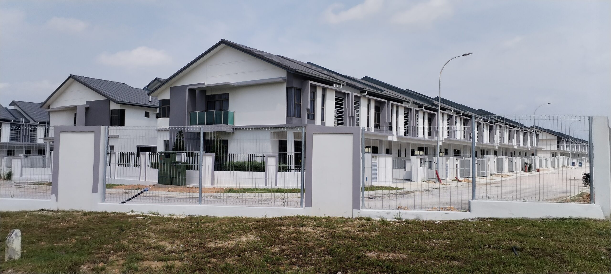 Galvanized Fence Projects At Taman Mutiara Maju